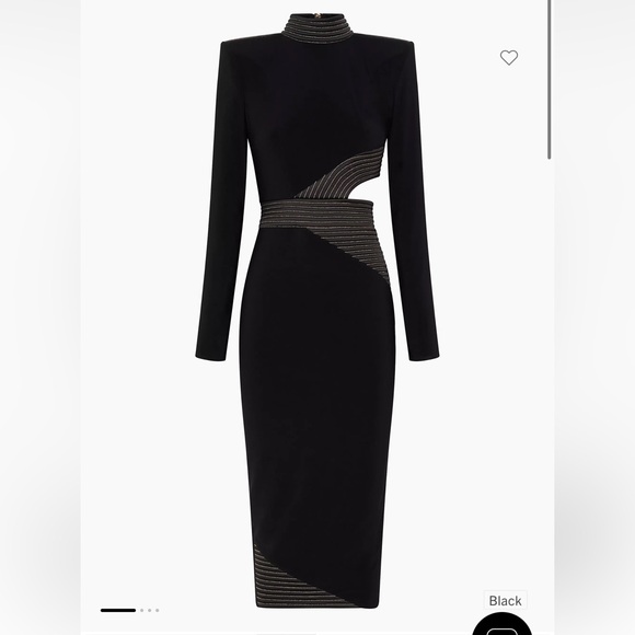 NWT - Zhivago “Message to Love” Side Cut Out Midi Dress - Picture 4 of 15